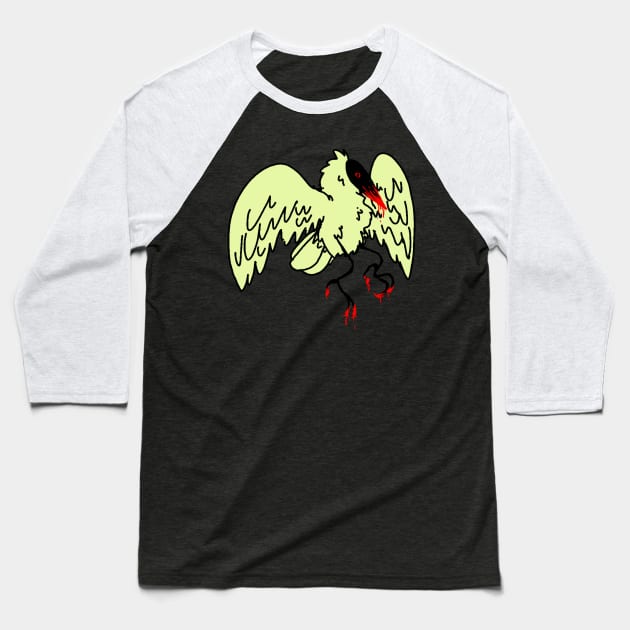 bird Baseball T-Shirt by BagelGirl